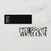 Carte De Visite Mini Bones - Skinny (Devant / Derrière)