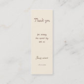 Carte De Visite Mini Bonne fille anniversaire 01 (Dos)