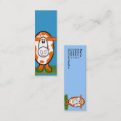 Carte De Visite Mini Bonne vache - (Devant / Derrière)