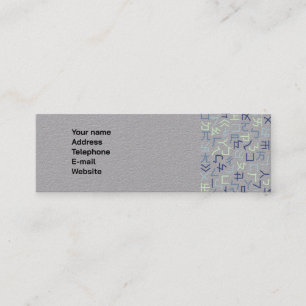 Carte De Visite Mini Bopomofo