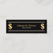 Carte De Visite Mini Boss Bling VIP (Devant)