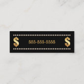 Carte De Visite Mini Boss Bling VIP (Dos)