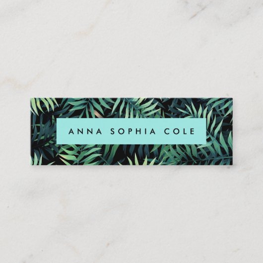 Carte De Visite Mini Botanique tropicale (Devant)