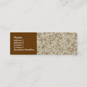 Carte De Visite Mini Bouillie