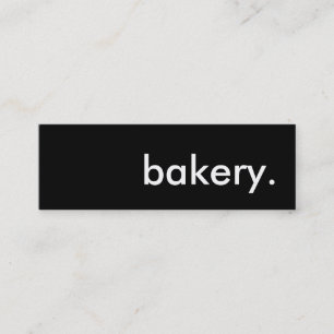 Carte De Visite Mini boulangerie