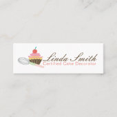 Carte De Visite Mini boulangerie Baker Cake Décorateur Cupcake (Devant)