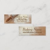 Carte De Visite Mini Boulangerie/carte de visite modernes de Catering (Devant / Derrière)