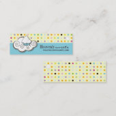 Carte De Visite Mini Boulangerie et emballage de gâteau (Devant / Derrière)