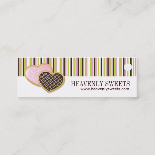 Carte De Visite Mini Boulangerie et emballage de gâteau (Devant)