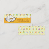 Carte De Visite Mini Boulangerie et emballage de gâteau (Devant / Derrière)