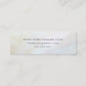 Carte De Visite Mini Boulangerie mariage créatrice de gâteaux (Dos)