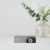 Carte De Visite Mini Boule 8 (Debout devant)