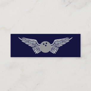 Carte De Visite Mini boule de bowling