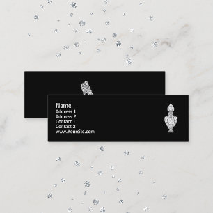Carte De Visite Mini Bouteille de parfum