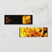 Carte De Visite Mini Brûlure (Devant / Derrière)