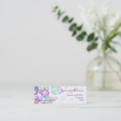 Carte De Visite Mini Bulles de savon (Debout devant)