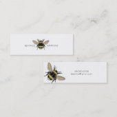 Carte De Visite Mini Bumble Bee Skinny (Devant / Derrière)