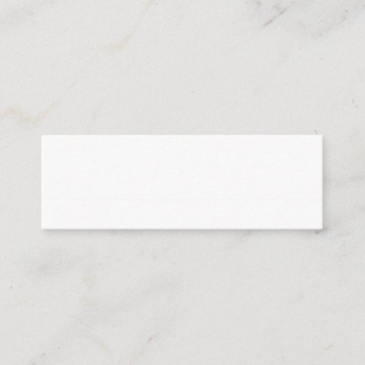 Carte De Visite Mini Business Card (Devant)