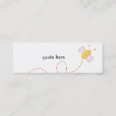 Carte De Visite Mini Buzzy Bee (Dos)