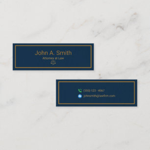 Carte De Visite Mini Cabinet de droit sur mesure