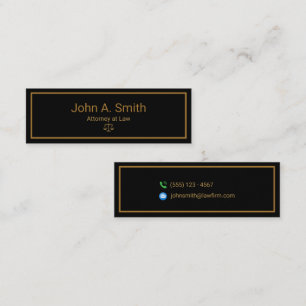 Carte De Visite Mini Cabinet de droit sur mesure