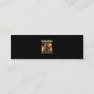 Carte De Visite Mini Cadeau pompier   Pourquoi Est-Ce Que Je Suis Deven