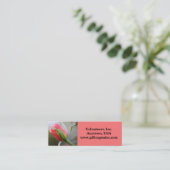 Carte De Visite Mini Cadeau volontaire de motivation d'appréciation (Debout devant)