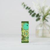 Carte De Visite Mini CAMBRIA aux nuances du vert (Debout devant)