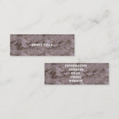 Carte De Visite Mini Camouflage numérique du désert (Devant / Derrière)