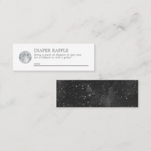 Carte De Visite Mini Carte Mini boîtier de la couche de lune