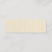 Carte De Visite Mini Cartoon Bee (Dos)