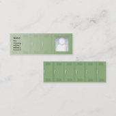 Carte De Visite Mini Casiers - maigres (Devant / Derrière)