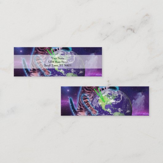 Carte De Visite Mini Catmageddon (Devant / Derrière)