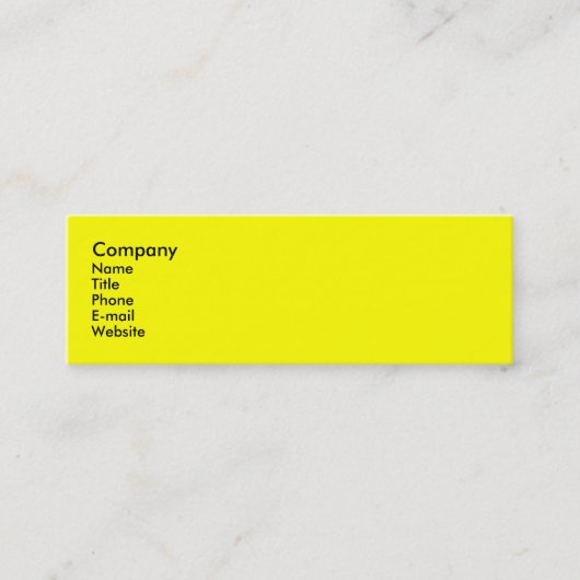 Carte De Visite Mini Célébrez (Devant)