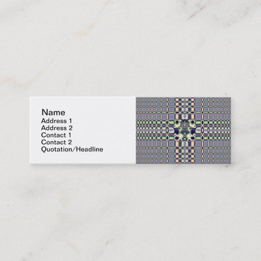 Carte De Visite Mini Cellules (Devant)