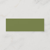 Carte De Visite Mini Centre-ville (Dos)