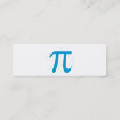 Carte De Visite Mini Cercles Pi (Dos)
