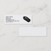 Carte De Visite Mini Cercueil (Devant / Derrière)