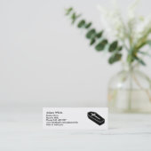 Carte De Visite Mini Cercueil (Debout devant)