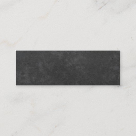 Carte De Visite Mini Chalkboard rustique tournesol site mariage RSVP (Dos)