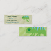 Carte De Visite Mini Chameleon (Devant / Derrière)