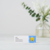 Carte De Visite Mini Chant de chat (Debout devant)