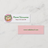 Carte De Visite Mini Chat (Devant / Derrière)