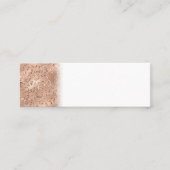 Carte De Visite Mini Cheetah Léopard noir Peau de Cheetah Léopard Impri (Devant)