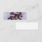 Carte De Visite Mini Cherries (Devant / Derrière)