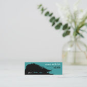 Carte De Visite Mini cheveux débordants mini (Debout devant)