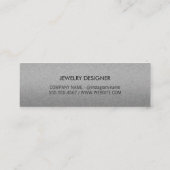 Carte De Visite Mini Chic et glamour Expressif / Stripes (Dos)