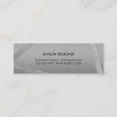 Carte De Visite Mini Chic et Lux (or/gris) (Dos)