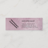 Carte De Visite Mini Chic Hair Styliste (Dos)