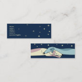 Carte De Visite Mini Chiens - maigres (Devant / Derrière)